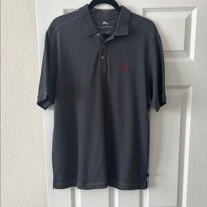 Tommy Bahama Gray Polo Shirt Classic Casual Style